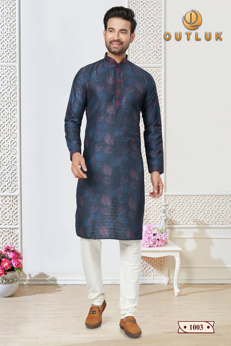 Rama Cotton Mens Kurta Pajama 1003