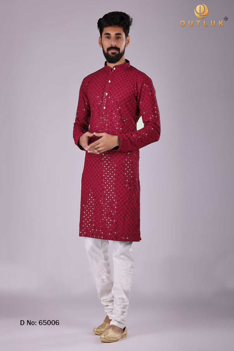 Rani Rayon Cotton Mens Kurta Pajama 65006